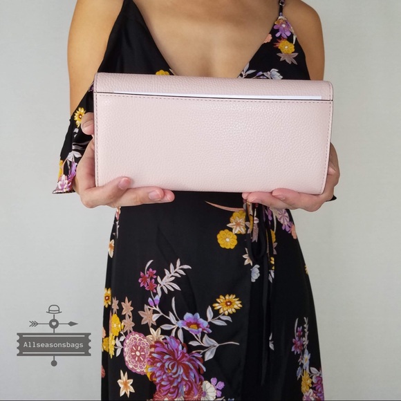 Michael Kors Jet travel carryall Wallet Blossom - Picture 4 of 8